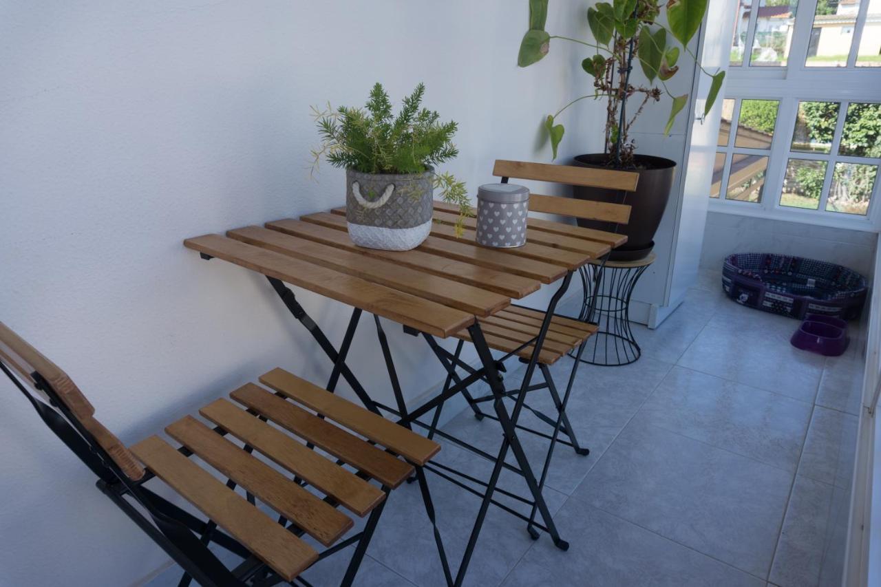 Ferienwohnung Apartamento Con Piscina Privada Vigo Exterior foto