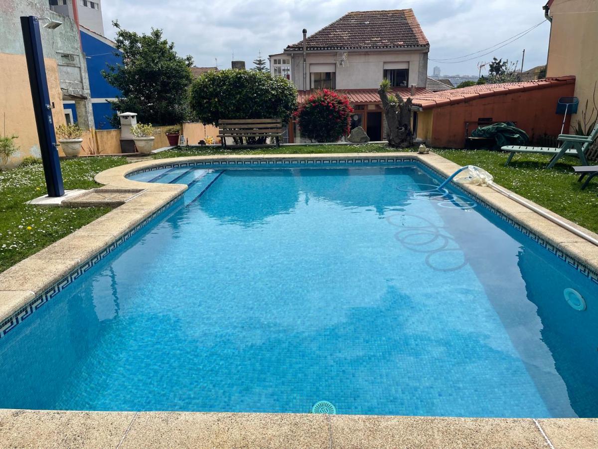 Ferienwohnung Apartamento Con Piscina Privada Vigo Exterior foto